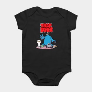 Trap Door Cartoon Baby Bodysuit